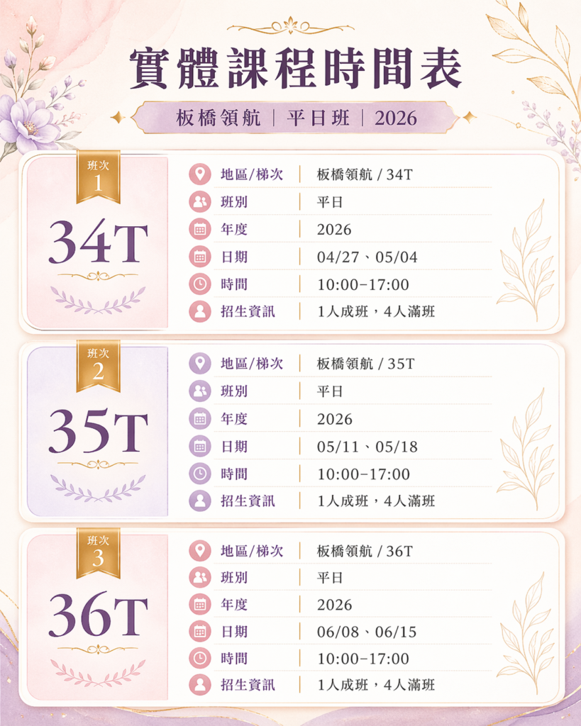寵物芳療實體課