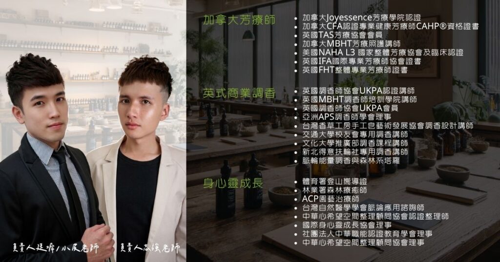 Piwa能量芳療學院講師團隊