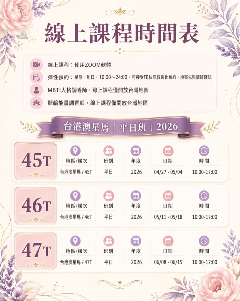 寵物芳療線上課程